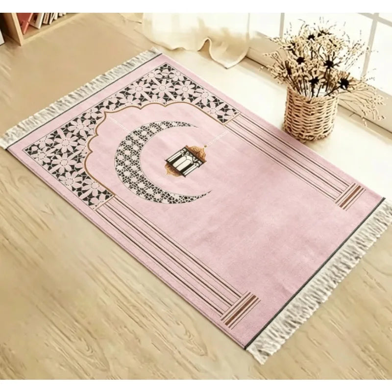 Islamic Floral Prayer Mat