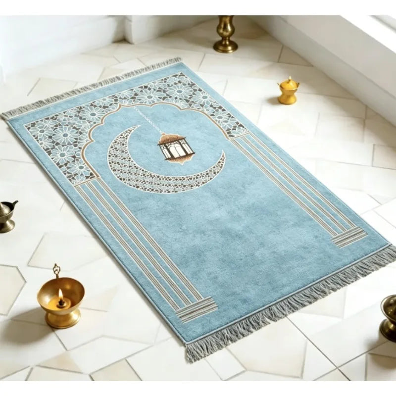 Islamic Floral Prayer Mat