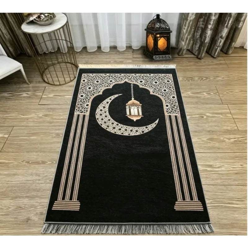 Islamic Floral Prayer Mat