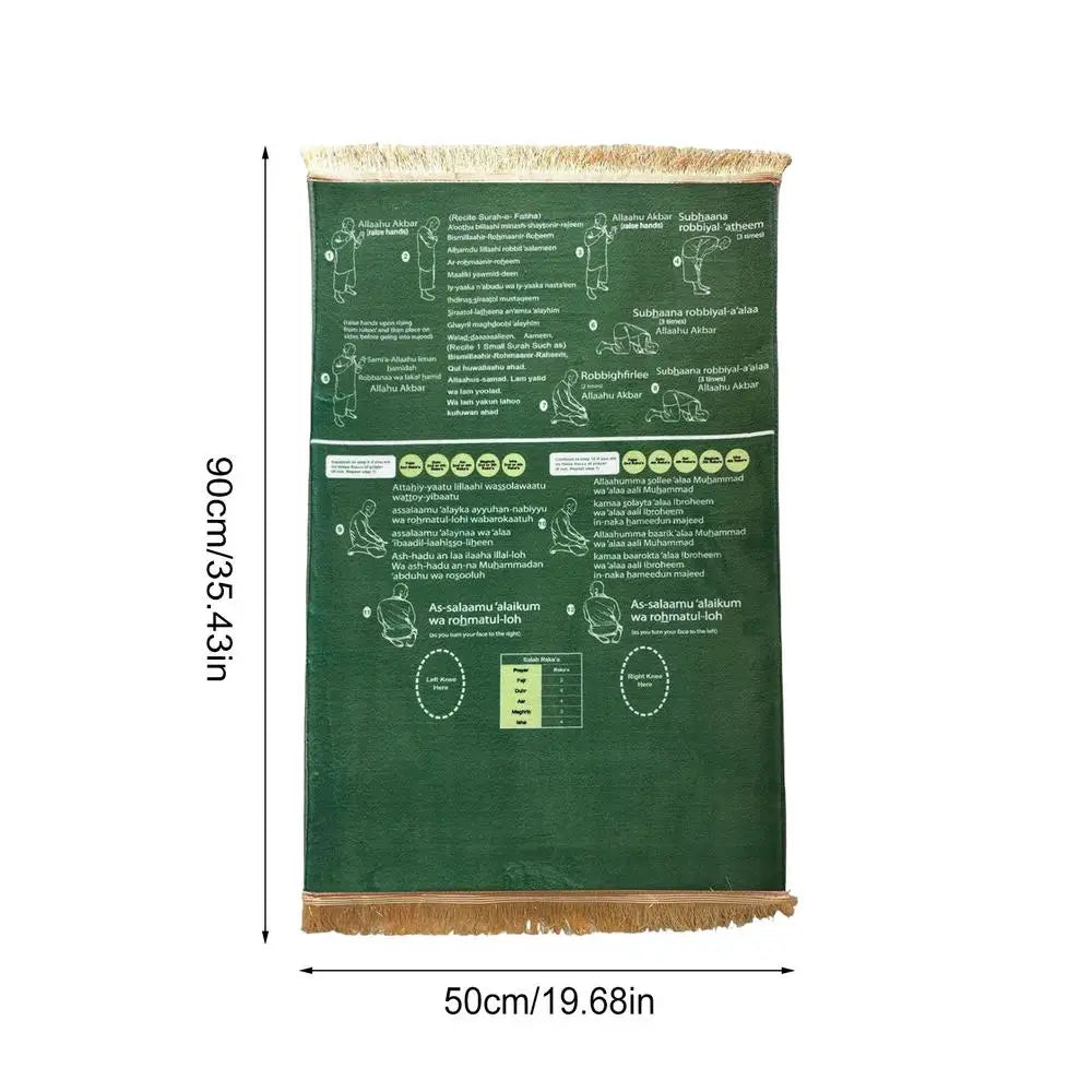 Prayer Mat Bilingual Guided Educational