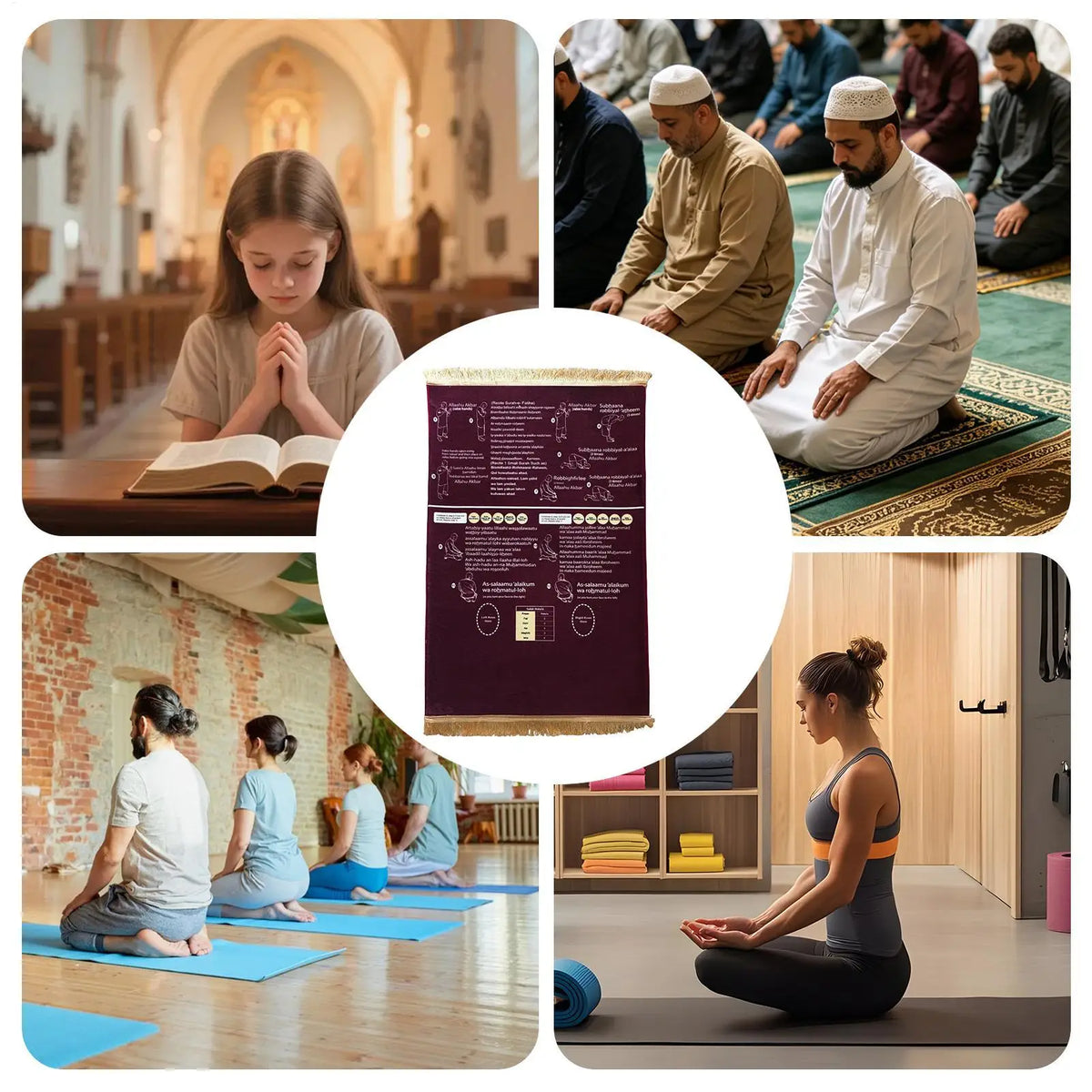 Prayer Mat Bilingual Guided Educational