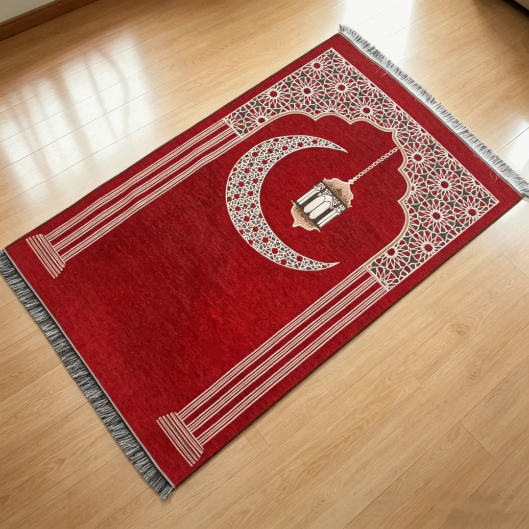 Islamic Floral Prayer Mat